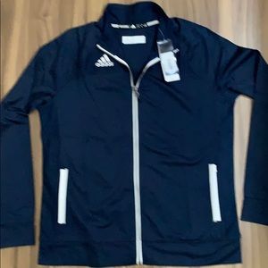 Adidas women jacket navy/white